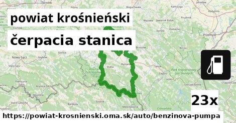 čerpacia stanica, powiat krośnieński