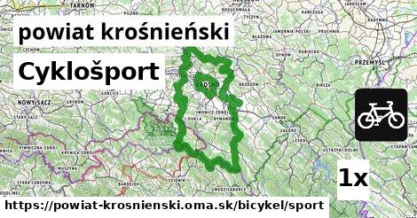 Cyklošport, powiat krośnieński