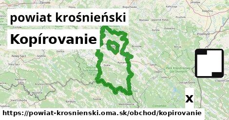 Kopírovanie, powiat krośnieński