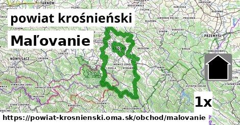 Maľovanie, powiat krośnieński