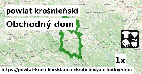 Obchodný dom, powiat krośnieński