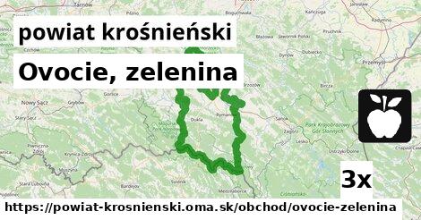 Ovocie, zelenina, powiat krośnieński