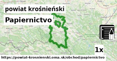 Papiernictvo, powiat krośnieński