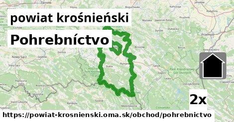 Pohrebníctvo, powiat krośnieński