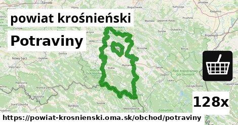 Potraviny, powiat krośnieński