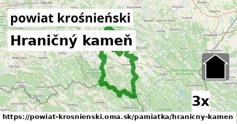 Hraničný kameň, powiat krośnieński