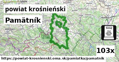 pamätník v powiat krośnieński