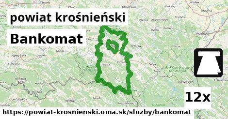 Bankomat, powiat krośnieński