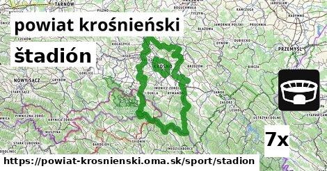 štadión, powiat krośnieński