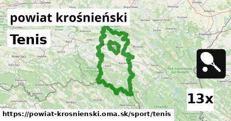 Tenis, powiat krośnieński