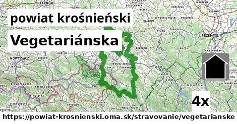 Vegetariánska, powiat krośnieński