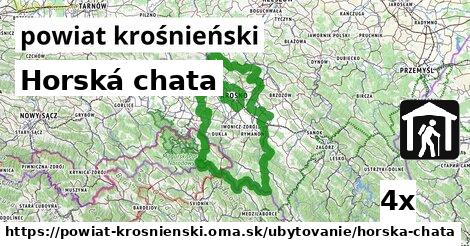 Horská chata, powiat krośnieński