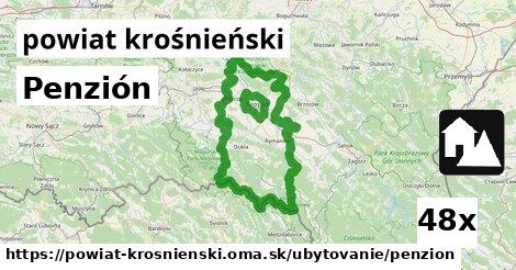 Penzión, powiat krośnieński