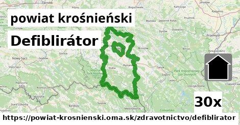 Defiblirátor, powiat krośnieński