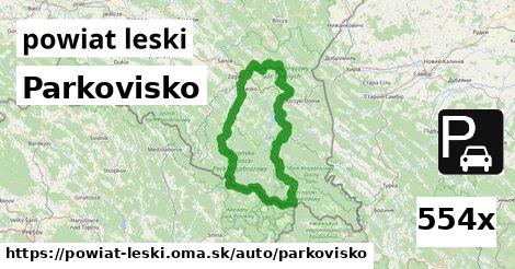 Parkovisko, powiat leski