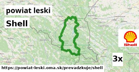 Shell, powiat leski