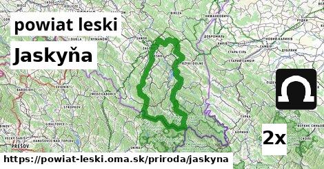 Jaskyňa, powiat leski