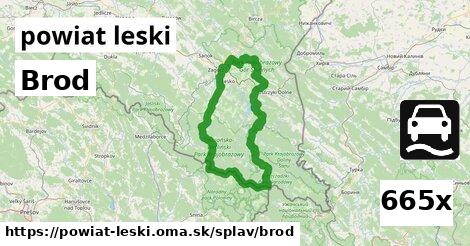 Brod, powiat leski