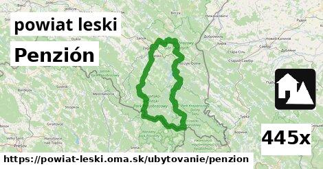 Penzión, powiat leski