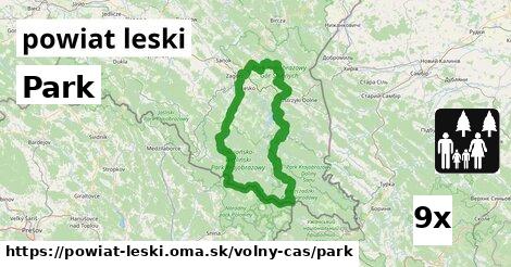 Park, powiat leski