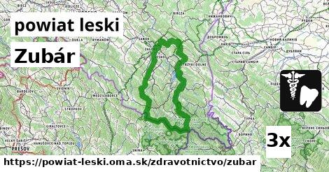 Zubár, powiat leski