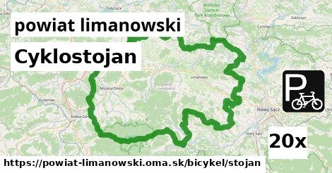 Cyklostojan, powiat limanowski