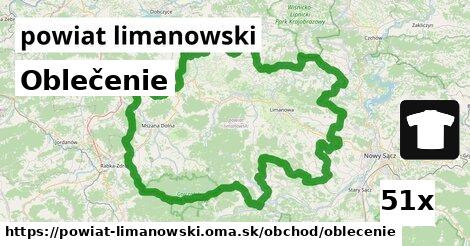 Oblečenie, powiat limanowski