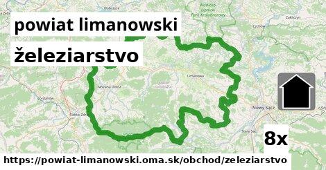 železiarstvo, powiat limanowski