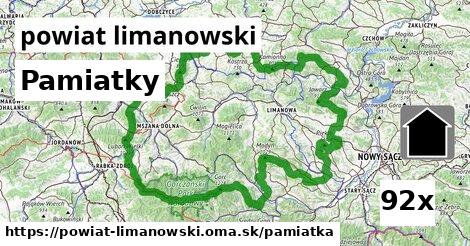 pamiatky v powiat limanowski