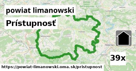 prístupnosť v powiat limanowski