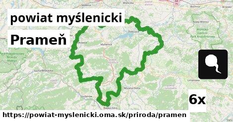 Prameň, powiat myślenicki