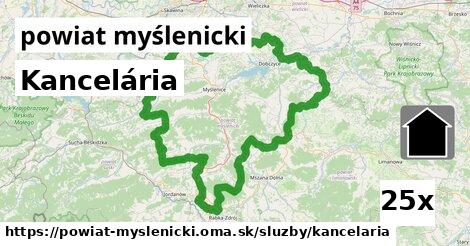 Kancelária, powiat myślenicki