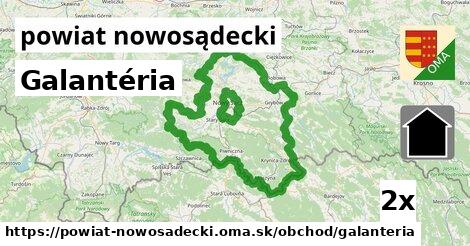Galantéria, powiat nowosądecki