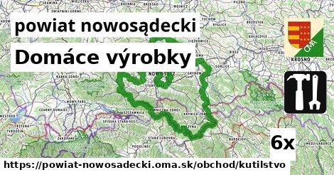 Domáce výrobky, powiat nowosądecki