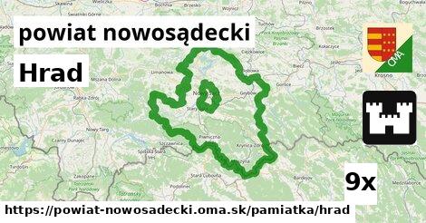 Hrad, powiat nowosądecki