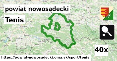 Tenis, powiat nowosądecki