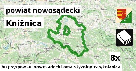 Knižnica, powiat nowosądecki