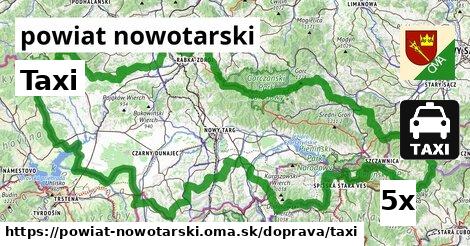 Taxi, powiat nowotarski