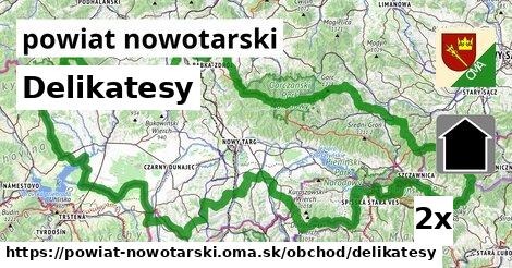 Delikatesy, powiat nowotarski