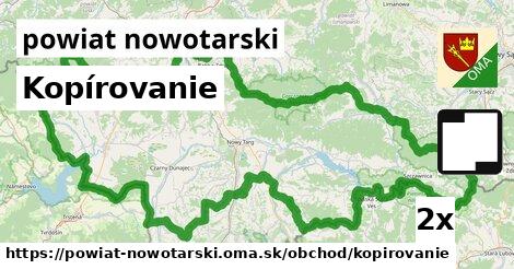 Kopírovanie, powiat nowotarski