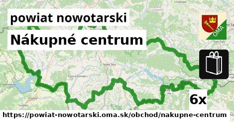 Nákupné centrum, powiat nowotarski