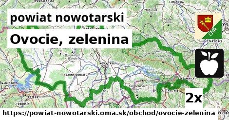 Ovocie, zelenina, powiat nowotarski