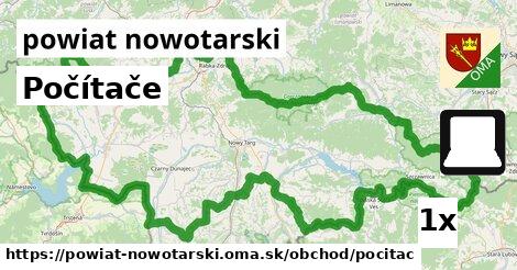 Počítače, powiat nowotarski