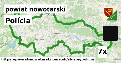 Polícia, powiat nowotarski