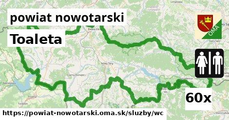 Toaleta, powiat nowotarski