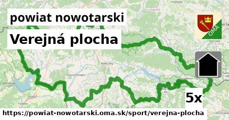 Verejná plocha, powiat nowotarski