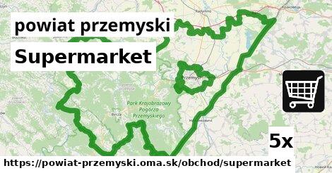 Supermarket, powiat przemyski