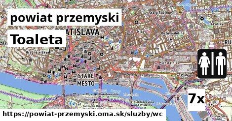 Toaleta, powiat przemyski
