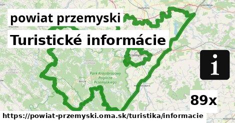 Turistické informácie, powiat przemyski