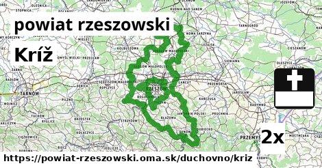 Kríž, powiat rzeszowski